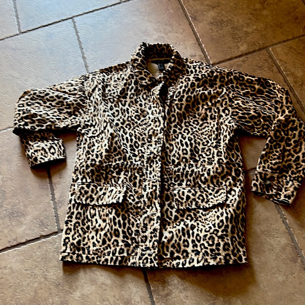 Forever 21 Leopard Jacket